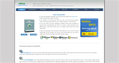 Desktop Screenshot of hulu-downloader.com