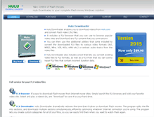 Tablet Screenshot of hulu-downloader.com